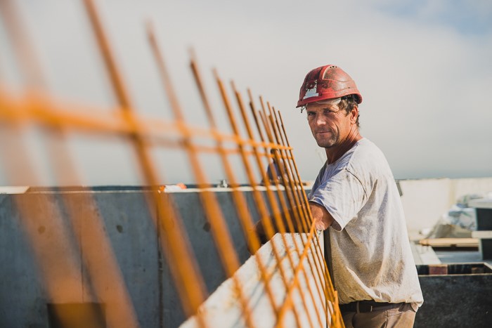 Chef de chantier, artisan : portait photo