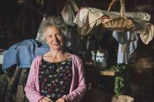 Portrait photo d'une cuisiniere, restaurant