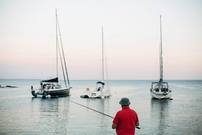 Peche en mer - reportage photo par photographe pro