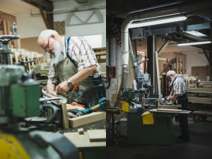 Reportage photo atelier de menuiserie, portraits d'artisans