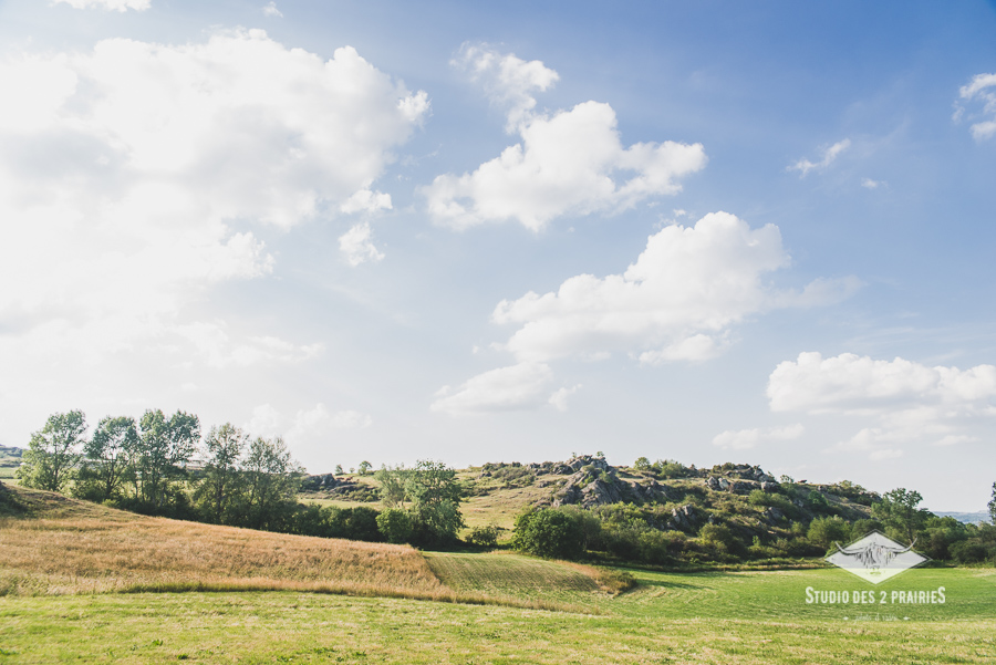 Olloix / la Monne - paysages d'auvergne