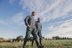 Portrait photo en agriculture pour Bresse Bleu