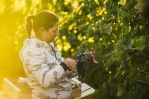 Portrait photo vraie agricultrice viticulture ©Studio des 2 Prairies