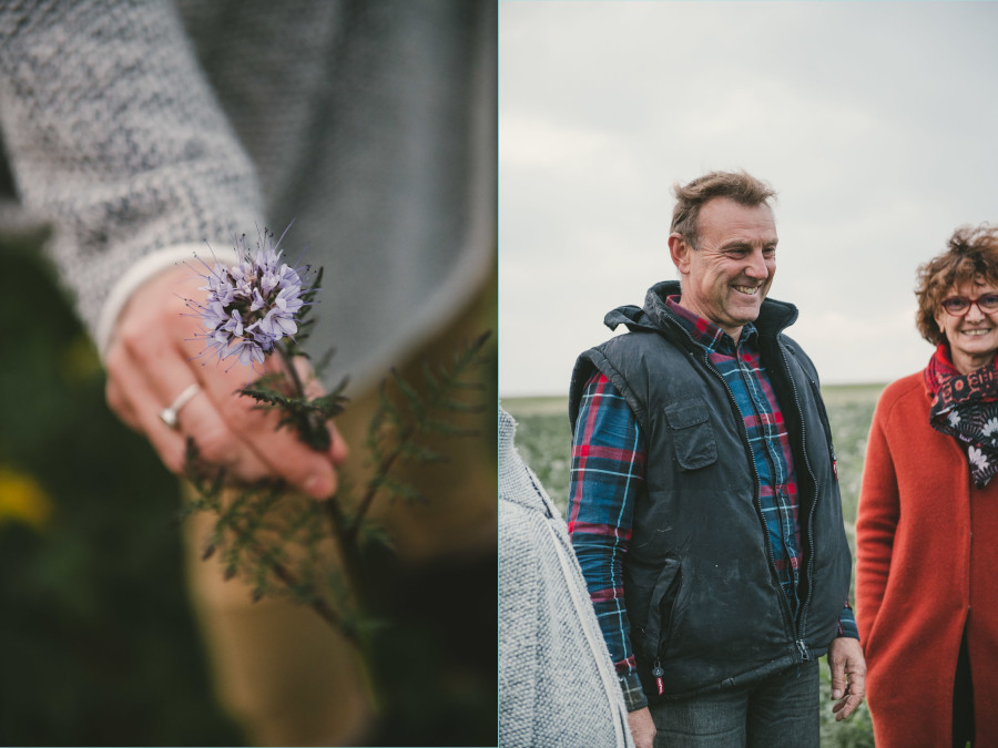 Portrait photo d'une famille de paysans, éleveur et céréalier ©Studio des 2 Prairies