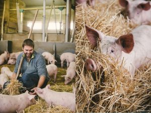 Portrait photo, reportage chez les éleveurs du Tumulus dans la Marne ©Studio des 2 Prairies