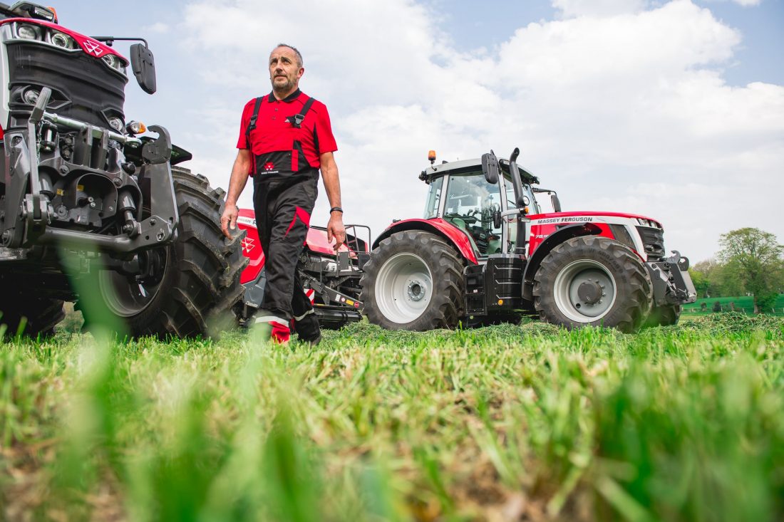 Reportage photographique machinisme agricole Massey Ferguson - Studio des 2 Prairies