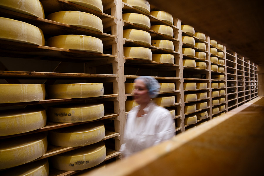 caves en fromages en Franche- Comté